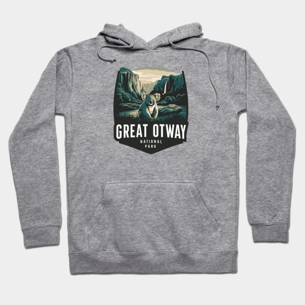 Great Otway National Park Koala Hoodie by Perspektiva